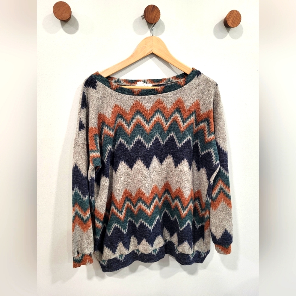 Printed Sweater